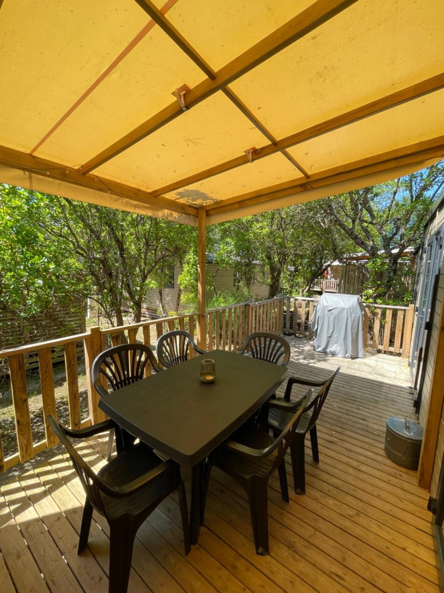 Cocon Du Lac Mobilhome 3 Chambres,6 Pers,Camping Mayotte 5 Etoiles Biscarrosse Landes Buitenkant foto